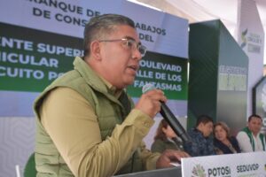 En Soledad, Juan Manuel Navarro y Ricardo Gallardo inician construcción del Puente Vehicular más imponente de SLP