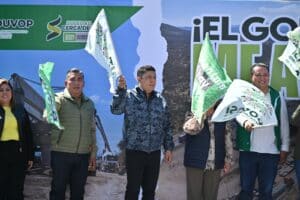 Ricardo Gallardo arranca construcción de Gran Puente Vehicular en Circuito Potosí