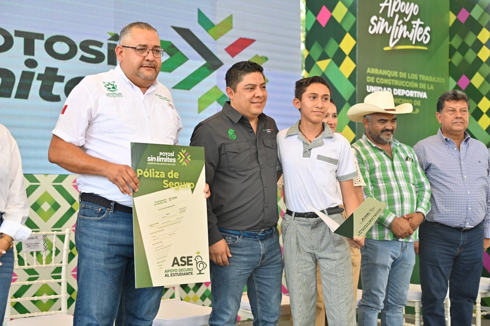 Ricardo Gallardo lleva deporte y recreación Sin Límites a Lagunillas lagunillas gobernador