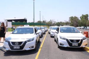 Instalan bahías de taxis en Parques Tangamanga