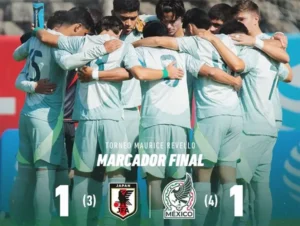 México vence a Japón en penales en el Maurice Revello