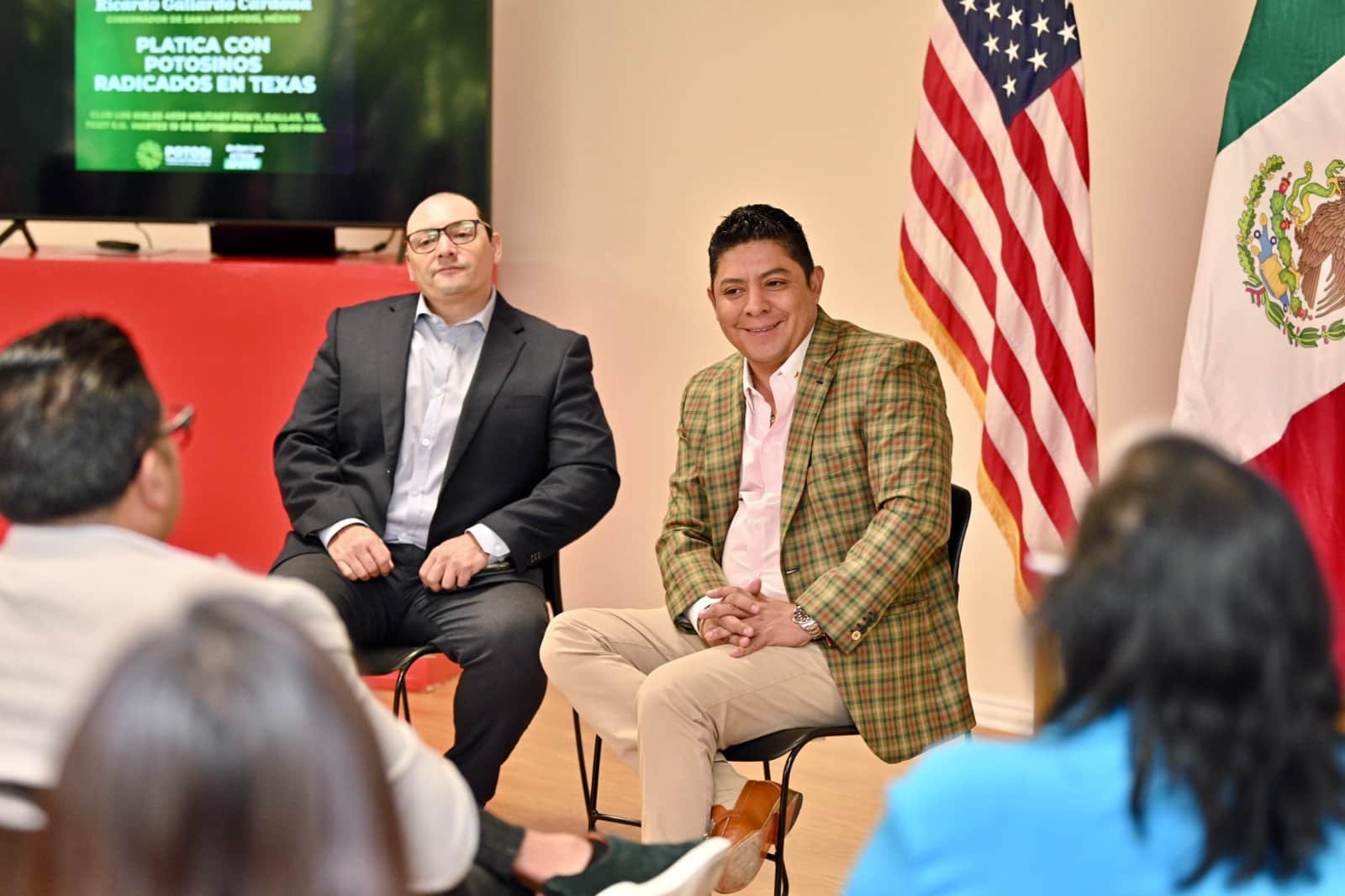 Ricardo Gallardo anuncia apoyo a las y los potosinos en EUA apoyo a potosinos eu