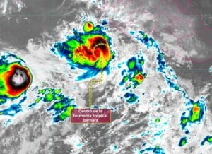 Barbara se localizará frente a costas de Jalisco como posible Huracán categoría 1