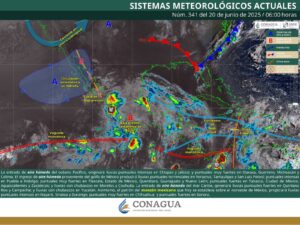 Erick se debilita , pero deja lluvias intensas y alerta en varias regiones