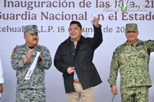 Anuncia Gallardo Cardona refuerzo de seguridad en zonas limítrofes de San Luis Potosí