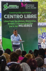 Alcalde de Soledad destaca la construcción del centro libre, un espacio para la protección de las mujeres