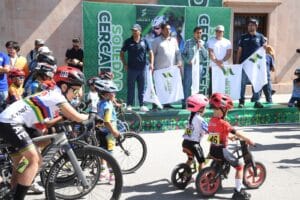Con gran resistencia y entuciasmo, Soledad de Graciano Sánchez albergó primera etapa de junior bike