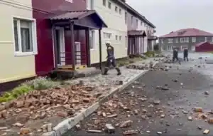 Replicas del terremoto de 8.8 siguen en Rusia Kamchatka