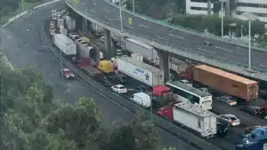 Siguen los bloqueos en la autopista México-Querétaro hoy 24 de julio: localizan con vida al lider transportista de la ACME