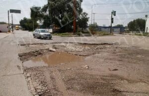 Lluvias frenan obras de bacheo en la Zona Industrial: Mario González