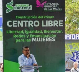 Alcalde de Soledad destaca la construcción del centro libre, un espacio para la protección de las mujeres