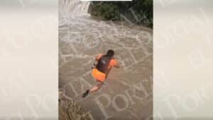 Sancionarán a empresa turística por permitir salto en río crecido en la Huasteca