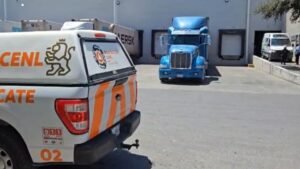 Hombre muere aplastado por montacargas en Escobedo