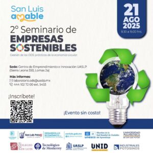 Gobierno Municipal invita a seminario sobre desarrollo empresarial sostenible
