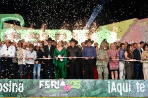 ¡FENAPO 2025 espectacular! Ricardo Gallardo inaugura la fiesta de las y los potosinos