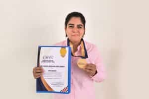 Investigadora de la UASLP recibe distinción “Líder educativo”, de instituto tecnológico de Costa Rica, por su destacada labor académica
