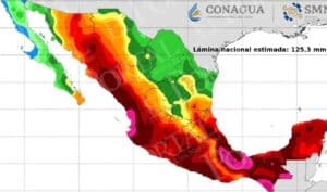 Continúan las lluvias en San Luis Potosí; Protección Civil llama a extremar precauciones
