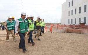 Zoé Robledo supervisa construcción del HGZ de Tula, obra clave para beneficio de más de 142 mil derechohabientes