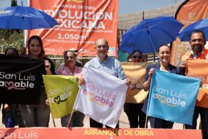Imparable ritmo de construcción de Vialidades Potosinas en San Luis Capital