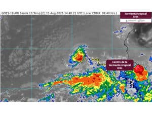 Se forma tormenta tropical Erin en el Atlántico (trayectoria)