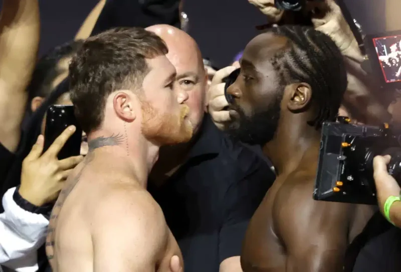 La bolsa estimada de Canelo vs. Crawford: ¿cuánto se lleva cada boxeador? terrence