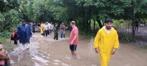 Guardia Civil Estatal mantiene operativo permanente por lluvias en la huasteca potosina