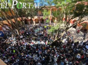 Siguen las manifestaciones por parte de alumnos de la UASLP