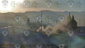 Protección Civil Municipal atiende incendio en bodega de la capital potosina