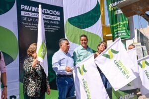 Habitantes de la colonia San Felipe en Soledad celebran y agradecen inicio de nueva obra de pavimentación por el Gobierno Municipal