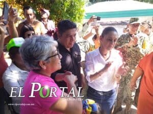 Presidenta Sheinbaum anuncia apoyos para viviendas afectadas por lluvias en Tamazunchale