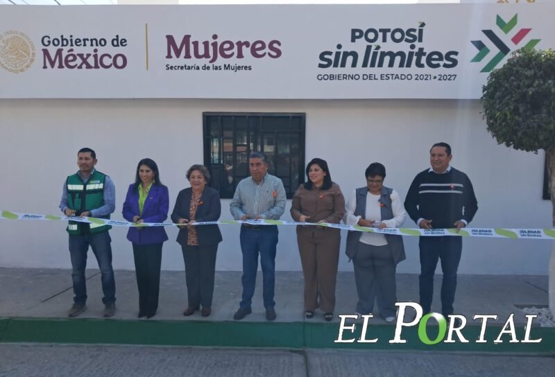 Alcalde Juan Manuel Navarro inaugura Centro Libre para atención a mujeres en situación de violencia