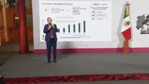 Ebrard presume récord en Inversión Extranjera Directa; cerca de 41,000 millones de dólares