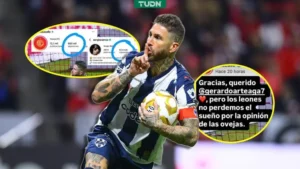 Sergio Ramos responde en redes la burla que lanzó Toluca tras la semifinal