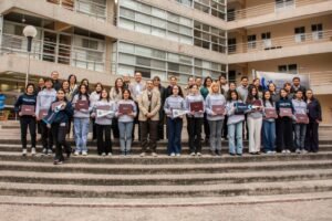 Entregan reconocimientos a estudiantes de la beca UASLP & CityU 2025