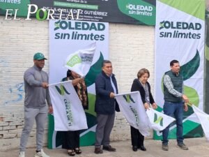 Arranca Juan Manuel Navarro renovación integral de la Cabecera de Soledad con nueva pavimentación