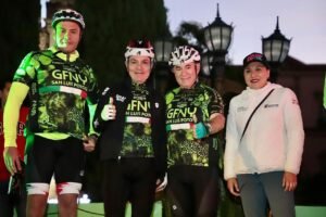 Más de 2 mil ciclistas recorren San Luis Capital en el Gran Fondo New York Championship North America