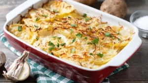 El truco del Año Nuevo está en la guarnición: Papas gratinadas al horno (receta)