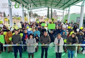 Alcalde Navarro entrega techado de la Unidad Básica de Rehabilitación 2 en Soledad