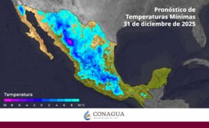 Vientos fuertes en el norte y sur, con chubascos en el occidente y sur del país