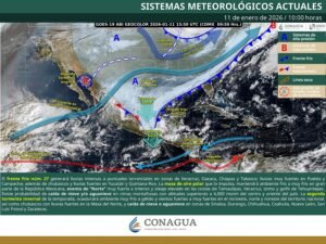 Temperaturas de hasta -20°C se reportan por frente frío 27 masa de aire polar y evento norte