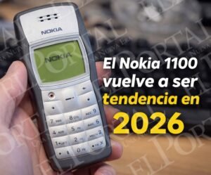 El Nokia 1100 vuelve a ser tendencia en 2026, su regreso inesperado