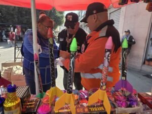 Protección Civil de la Capital asegura 383.7 kilogramos de pirotecnia durante el Operativo “Cohetón 2025”