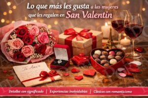 Lo que más valoran las mujeres en San Valentín