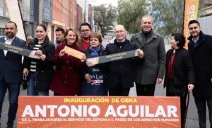 Alcalde Galindo inauguró importante circuito vial en Morales