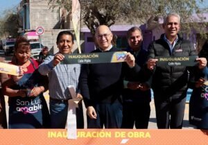 Alcalde Galindo mantiene ritmo imparable de transformación vial en San Luis Capital