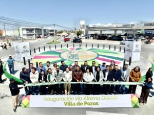 Ricardo Gallardo detona la movilidad metropolitana con vía alterna oriente