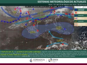 Ambiente caluroso en gran parte del país y frío con viento en el noroeste