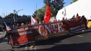 Día 2 de la marcha de la CNTE en CDMX: ¿Qué calles bloqueará este jueves?