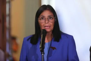 Delcy Rodríguez dice que Venezuela quiere construir relaciones a «largo plazo» con EE.UU.