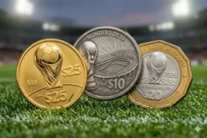 Diseño de las monedas del Mundial 2026 en México: dónde conseguirlas